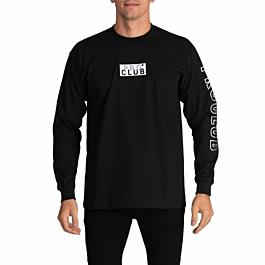 Pro Club Embroidered Box Logo Long Sleeve Heavyweight T-Shirt Product Image