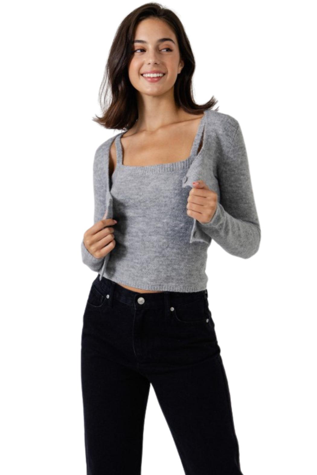 Cropped Cardigan Product Image