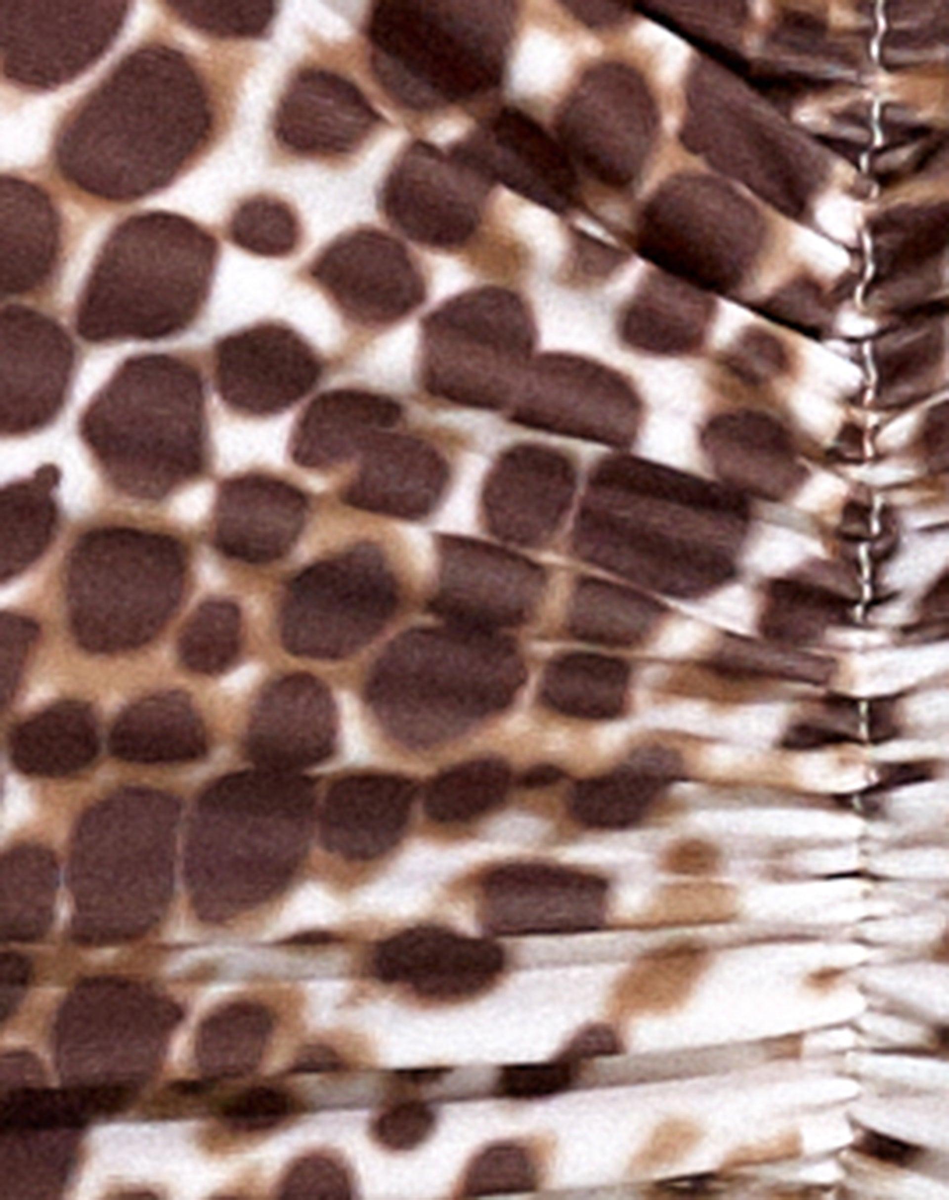 Ricca Bikini Top in Sand Leopard Product Image