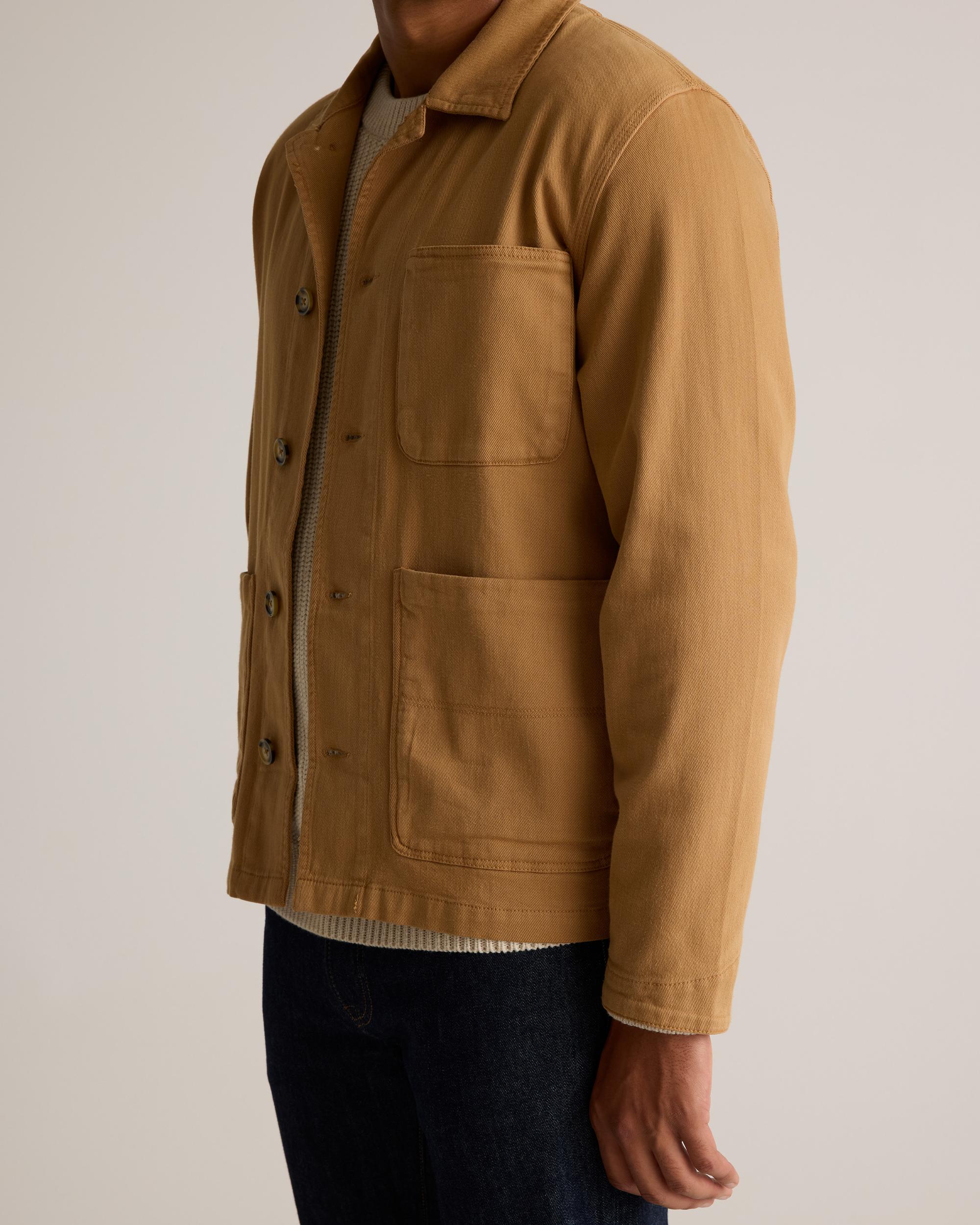 Quince | Men's Organic Comfort Stretch Chore Jacket Spandex, Organic Cotton Product Image