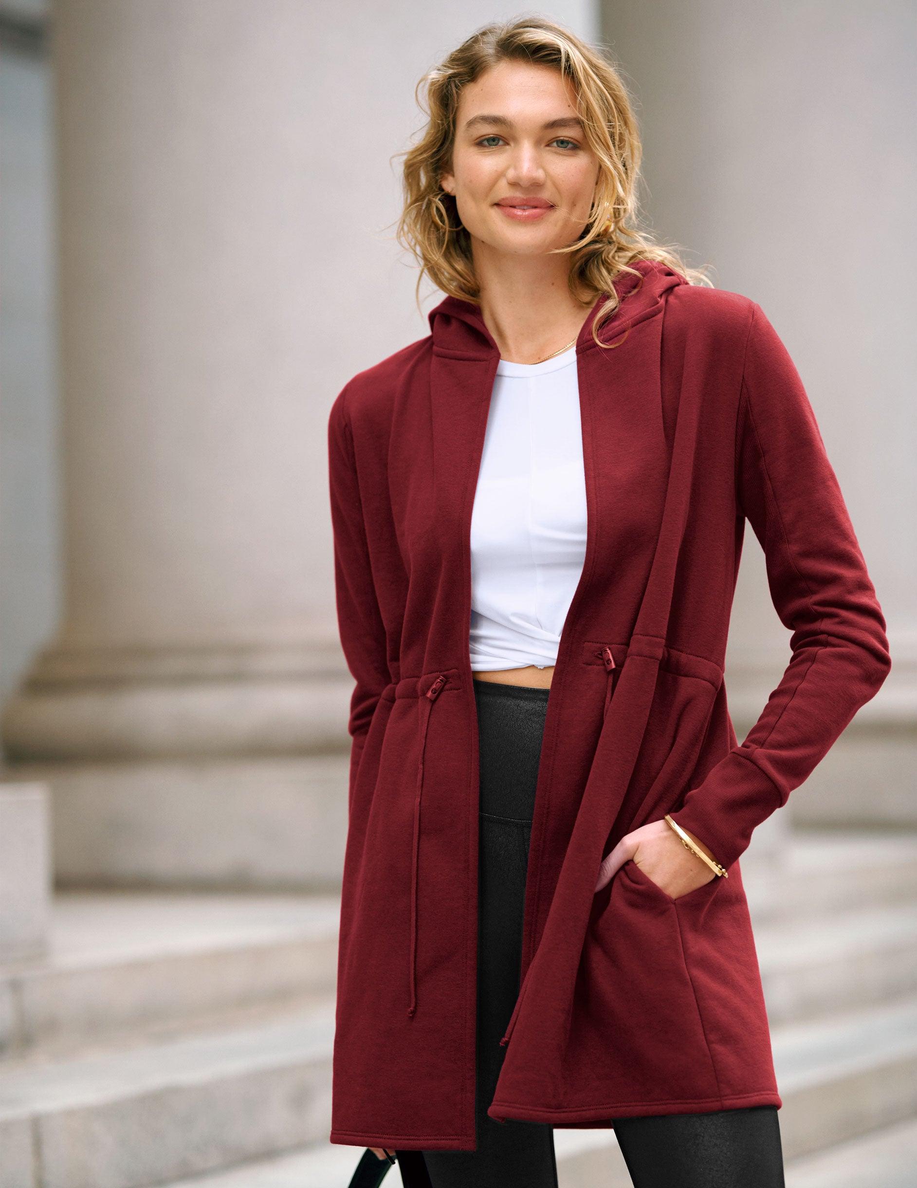 LuxeFleece Hooded Jacket Product Image