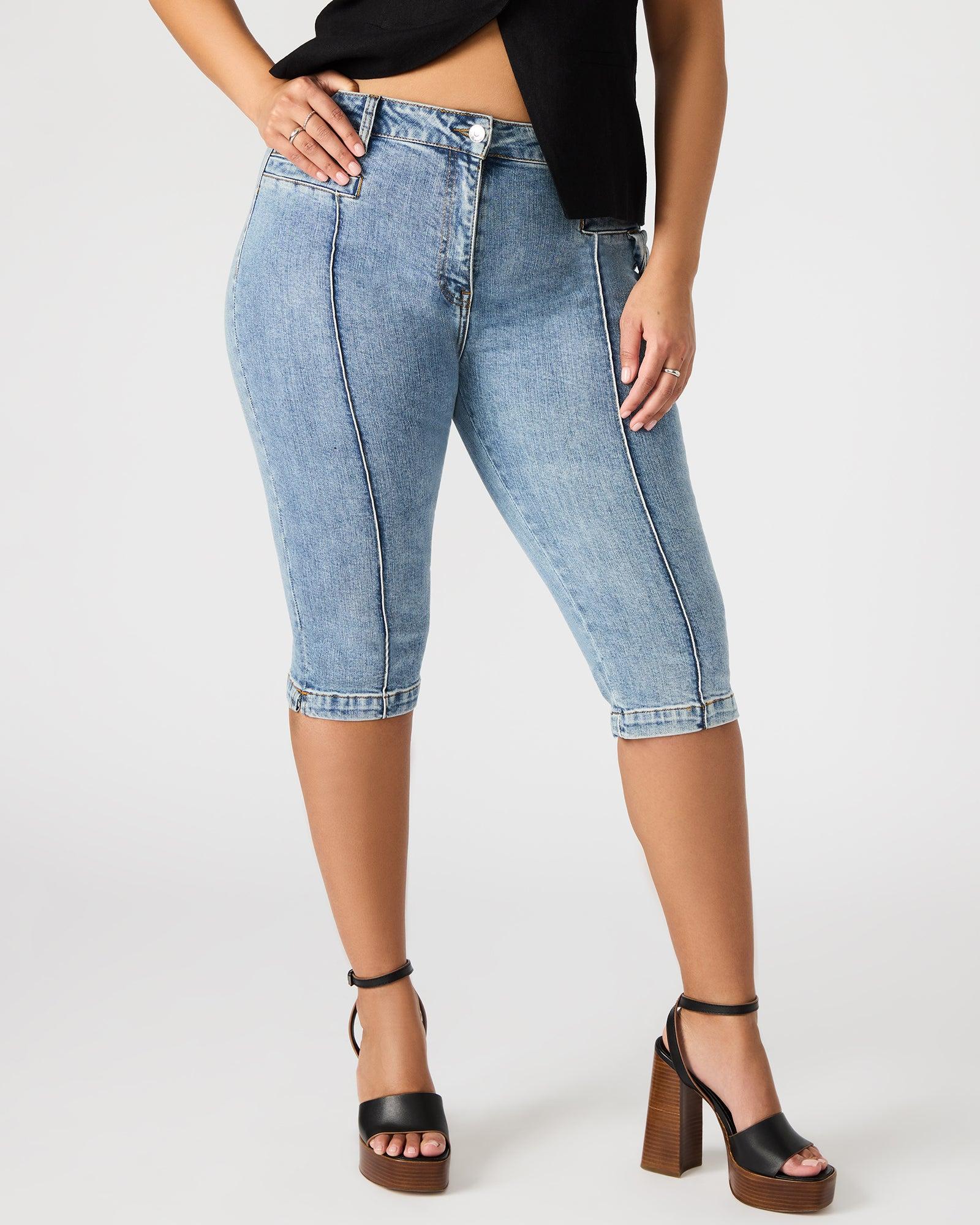 SKINNY DELRAY DENIM CAPRI PANT Female Product Image