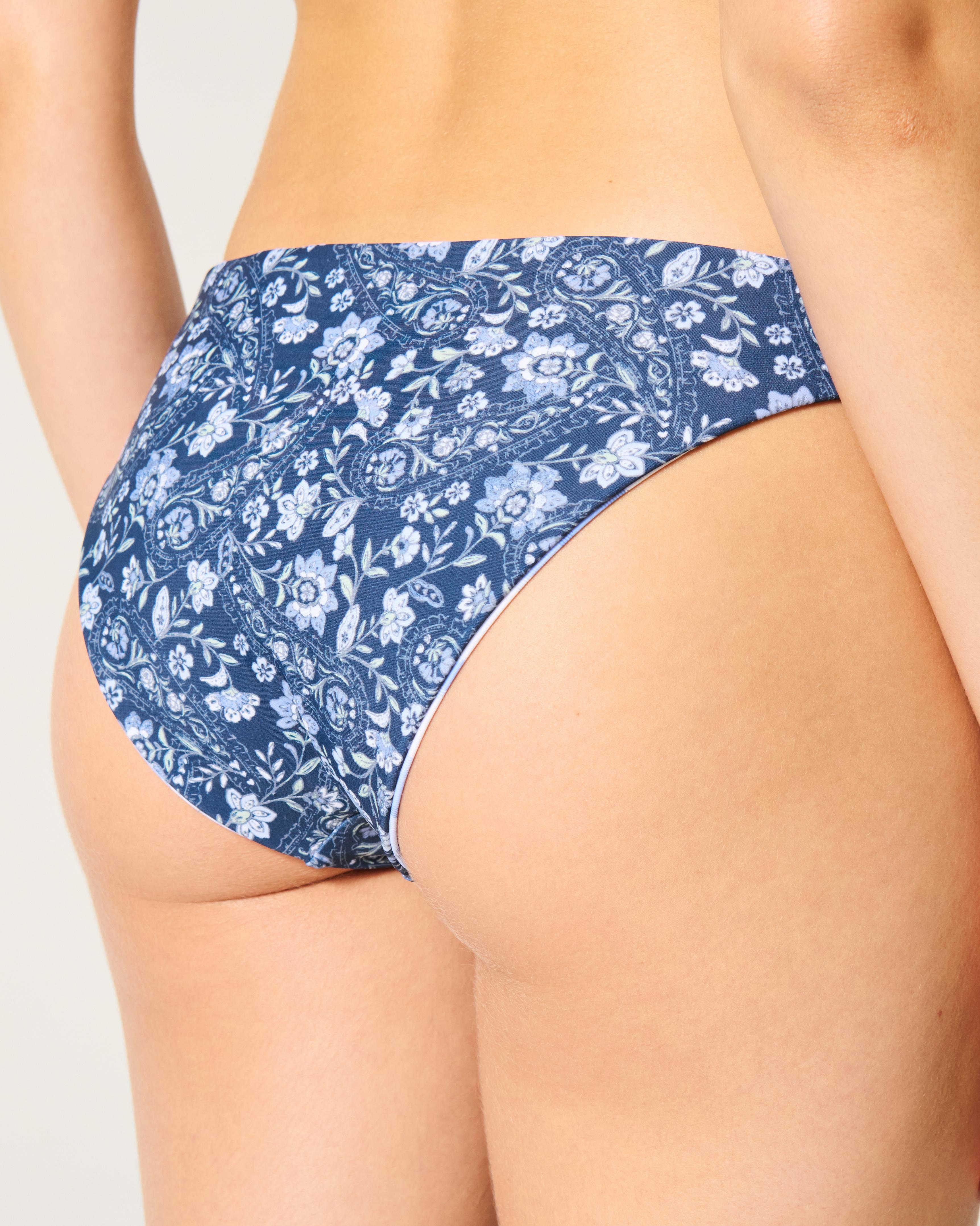 Reversible Low-Rise Cheeky Bikini Bottom Product Image