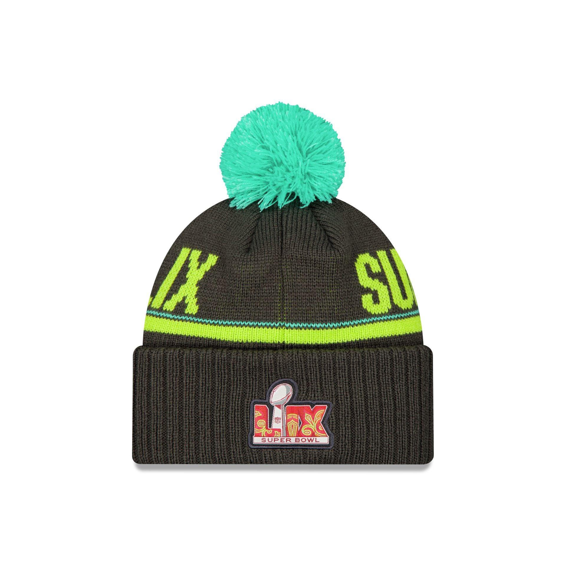 Philadelphia Eagles Super Bowl LIX Participation Pom Knit Hat Male Product Image