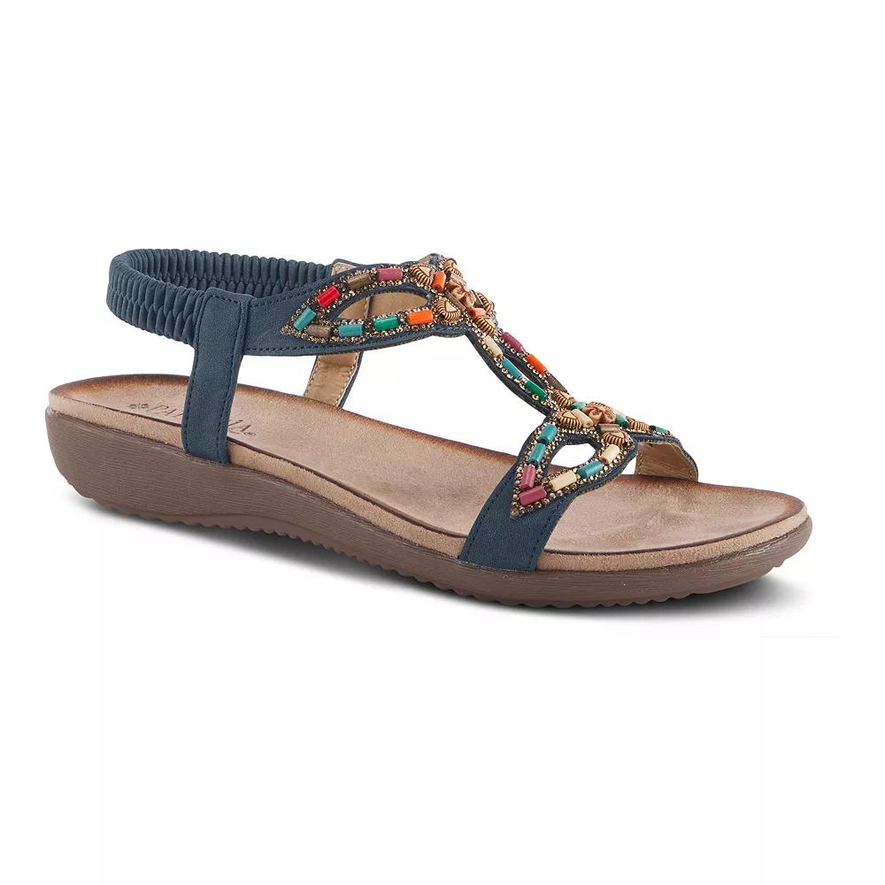 Patrizia Volcanic Women's Slingback Sandals, Size: 39, Blue Product Image