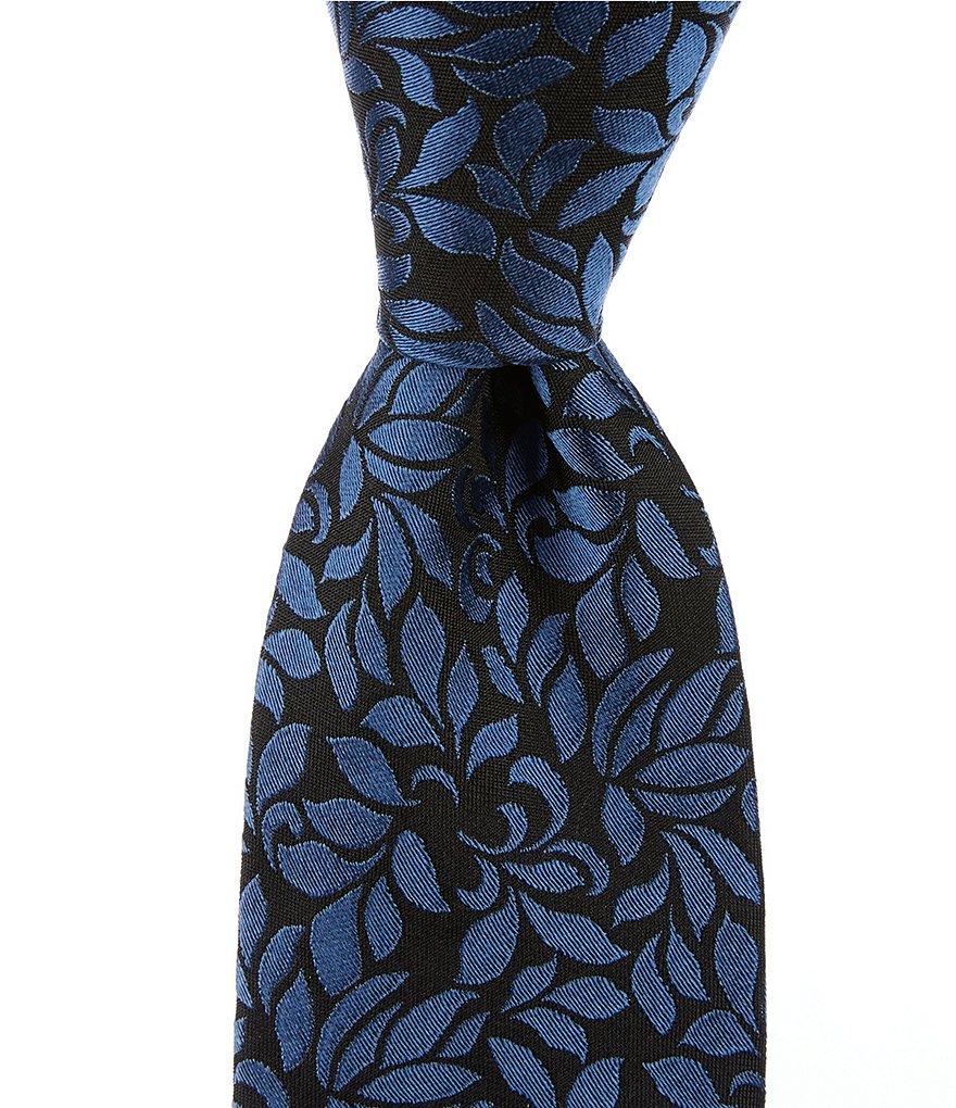 Murano Baroque Floral 2 3/4#double; Woven Silk Tie Product Image