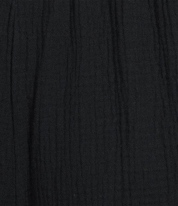 Bryn Walker Plus Cas Gauze Elastic Waist Wide Leg Cop Pants Product Image