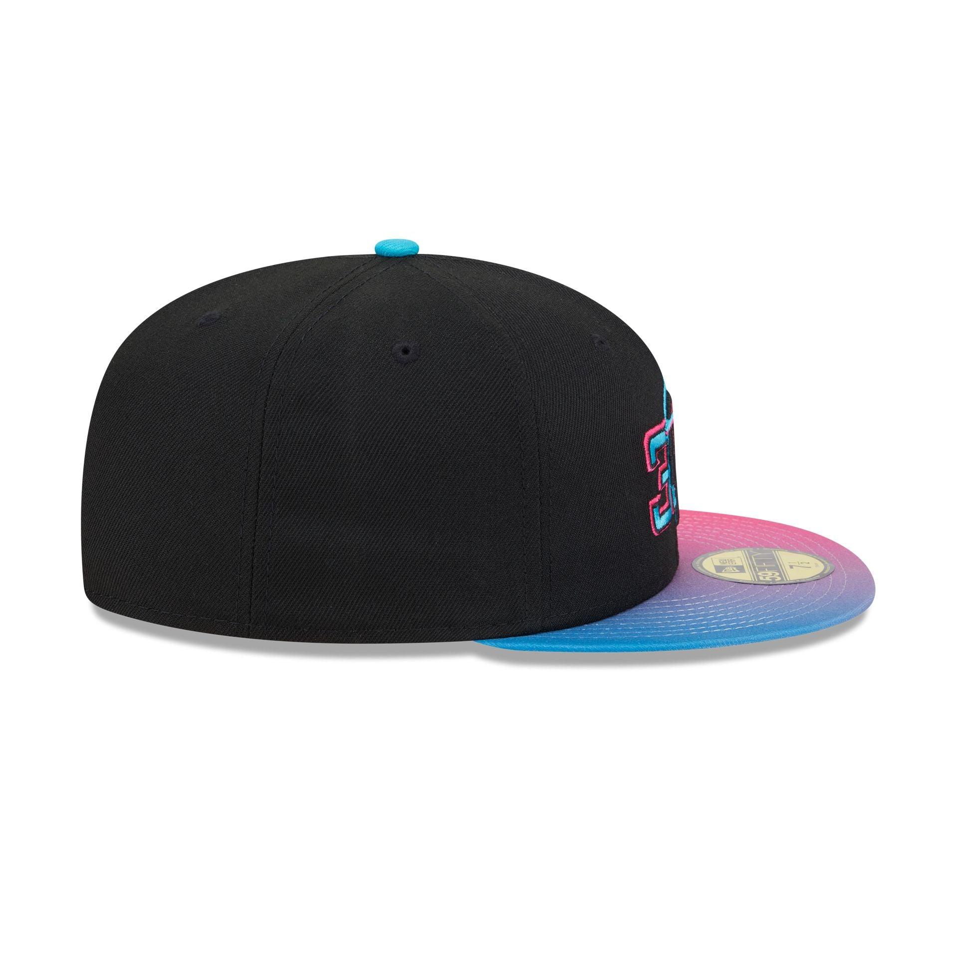Miami Marlins City Connect 59FIFTY Fitted Hat Male Product Image