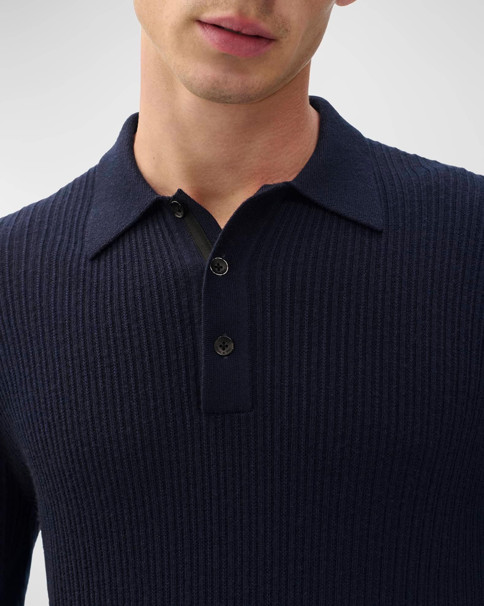 Italian Mohair V-Neck Sweater Product Image