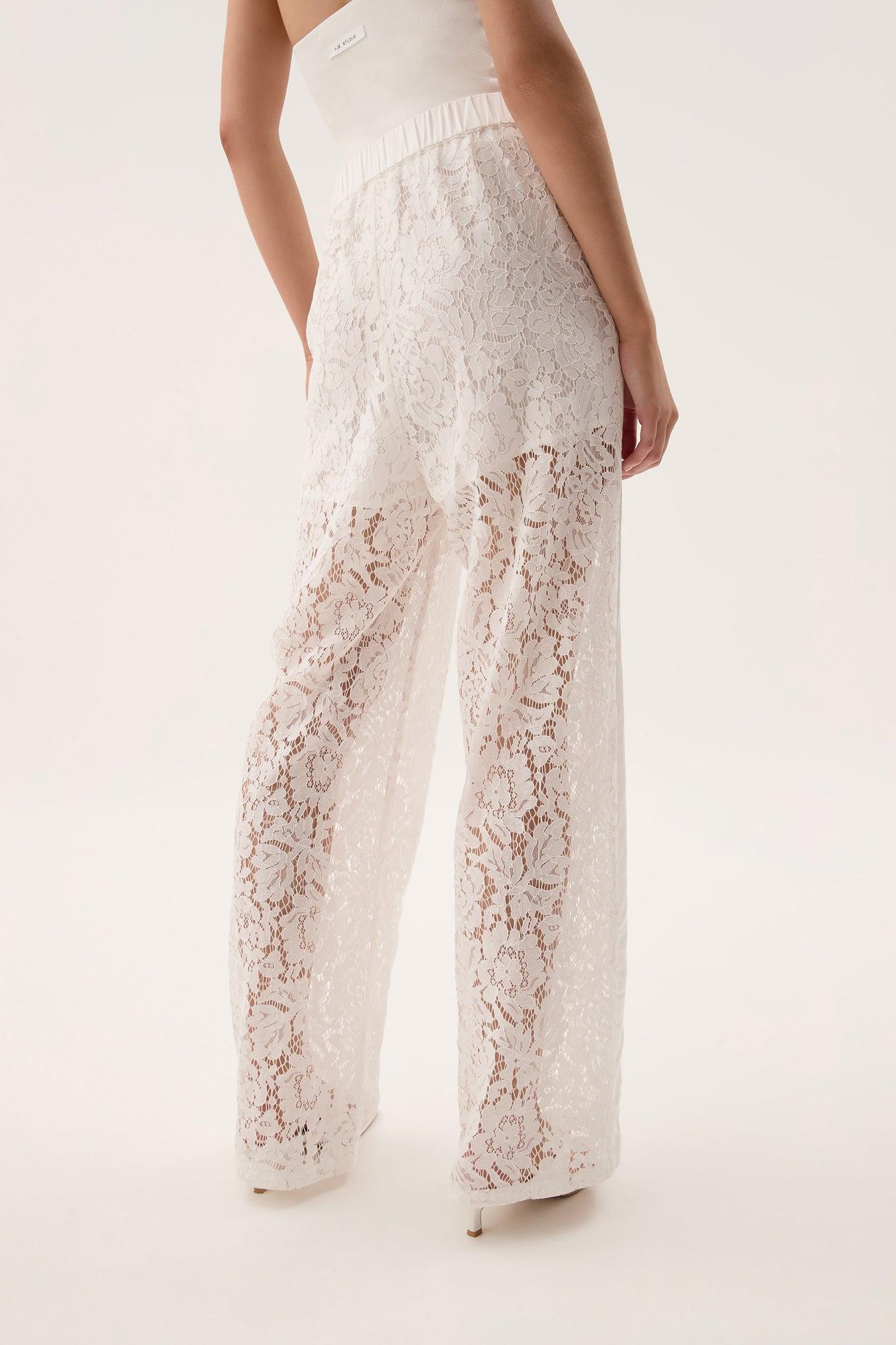 Kosmo Tuxedo Lace Pant Product Image