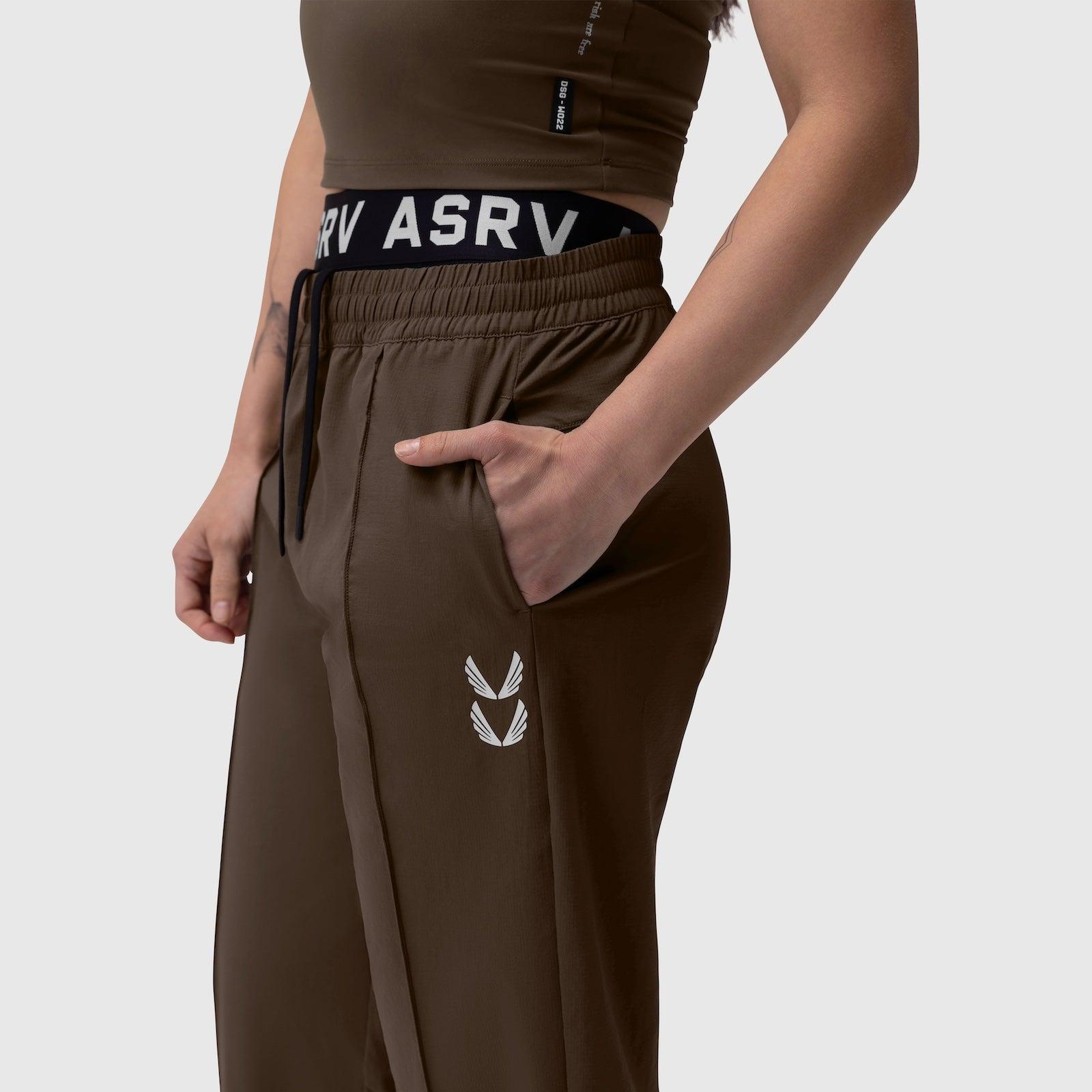 W036. Ripstop Relaxed Track Pant - Dark Earth Product Image