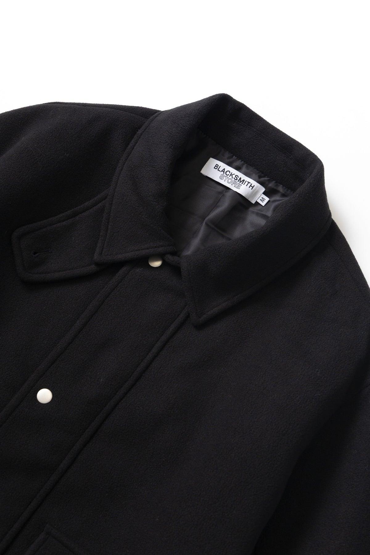 Blacksmith - Polar Fleece Warm Up Jacket - Black Product Image