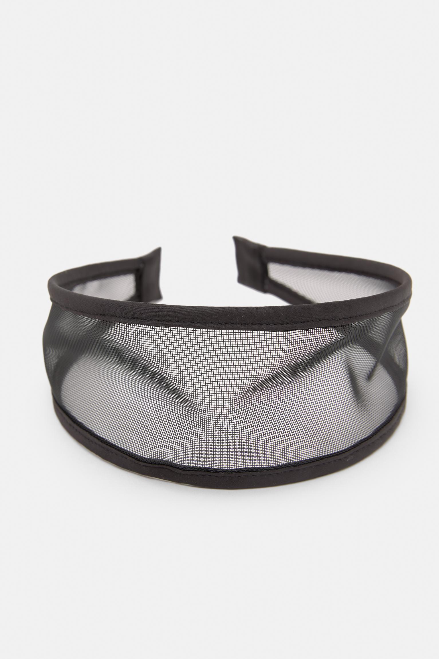 Black mesh headband Product Image