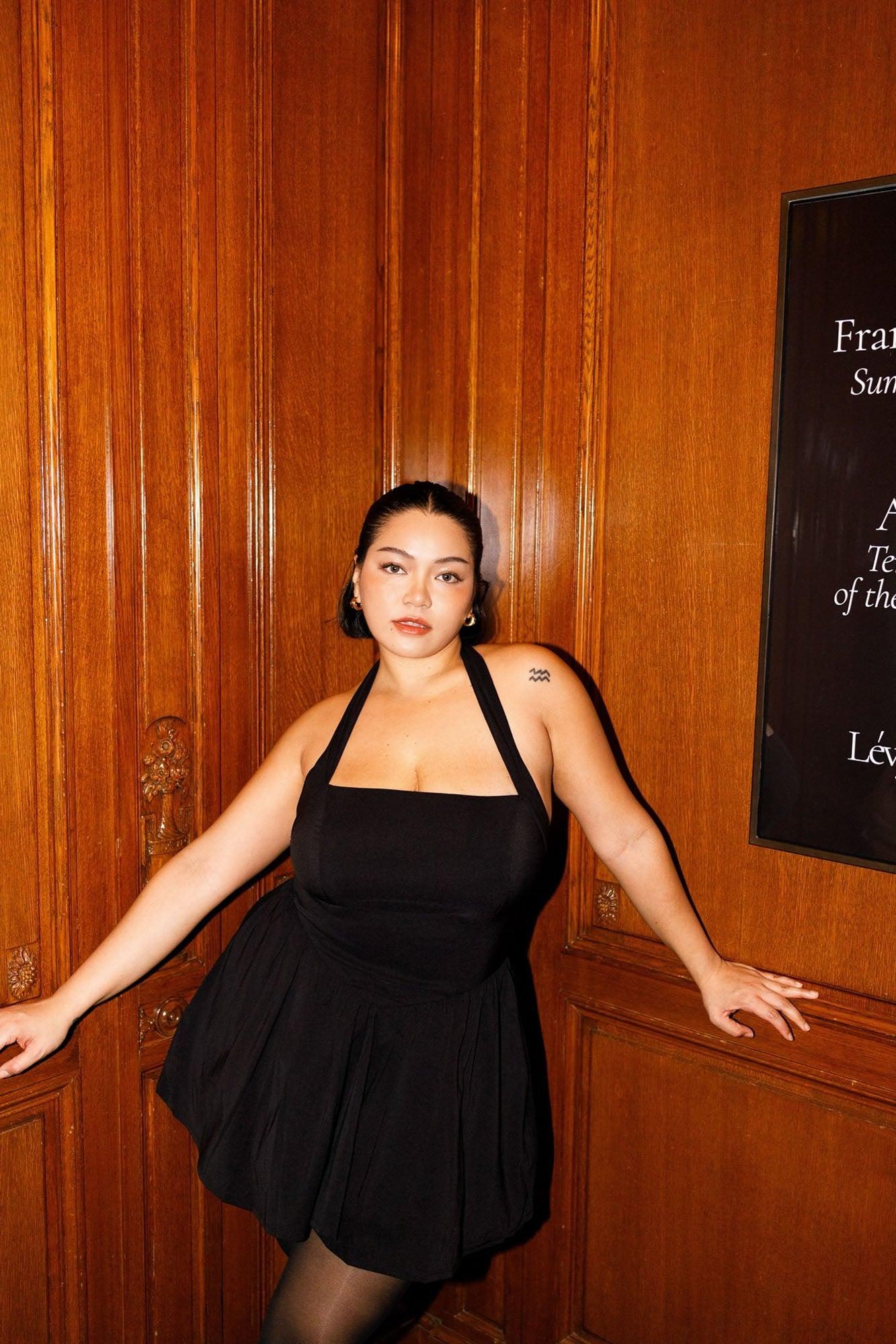 Noble Mini Dress - Black Product Image