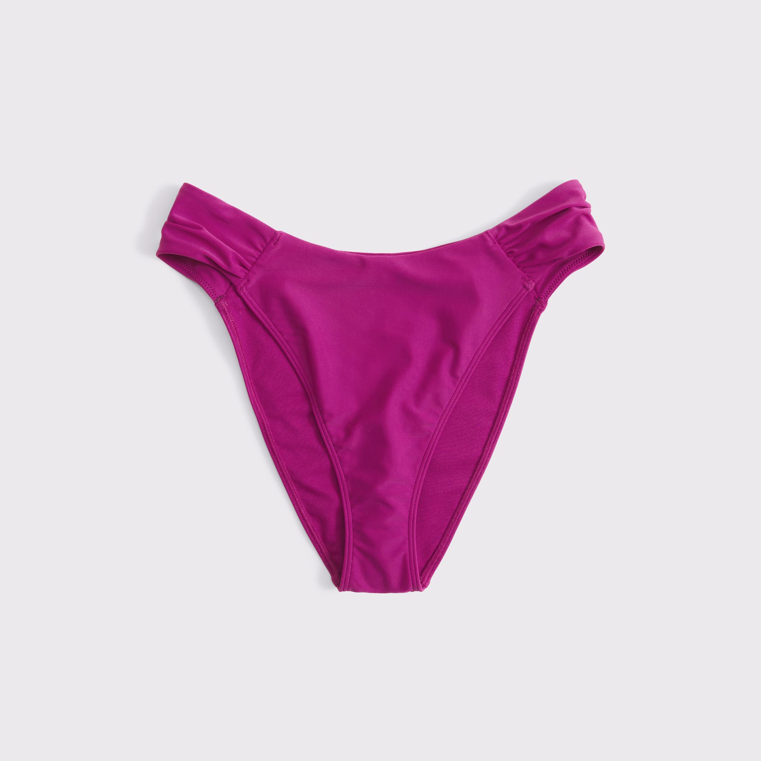 Ruched-Side Mid Rise Moderate Bottom Product Image