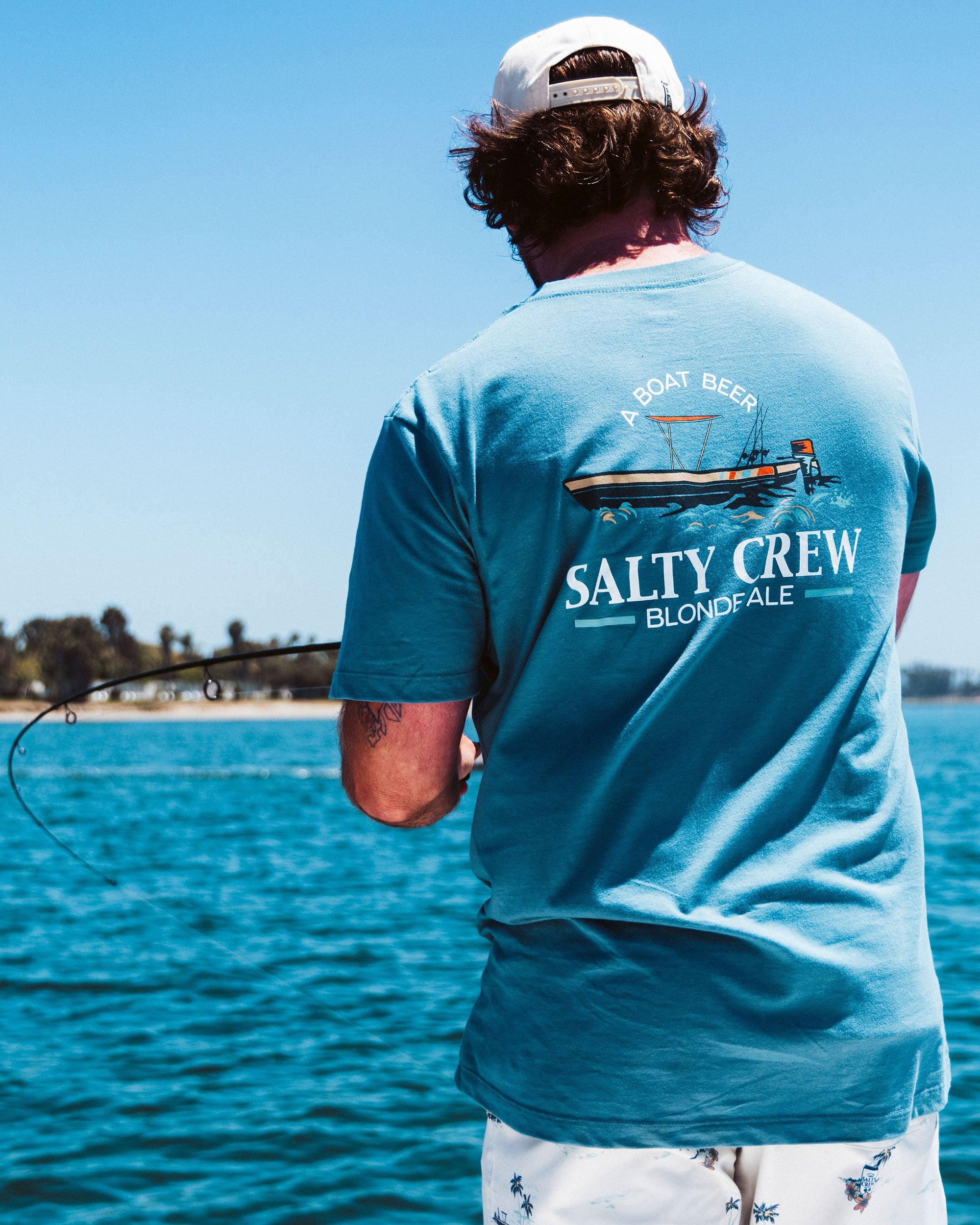 Salty Brew Tee - Slate Male Product Image