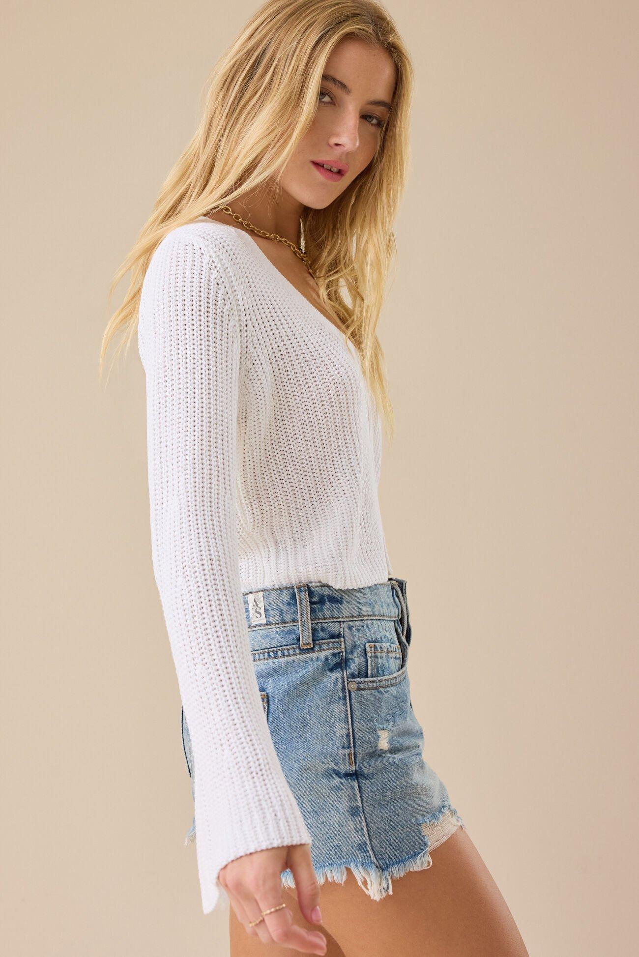 Billie Knit Cropped Cardigan Product Image