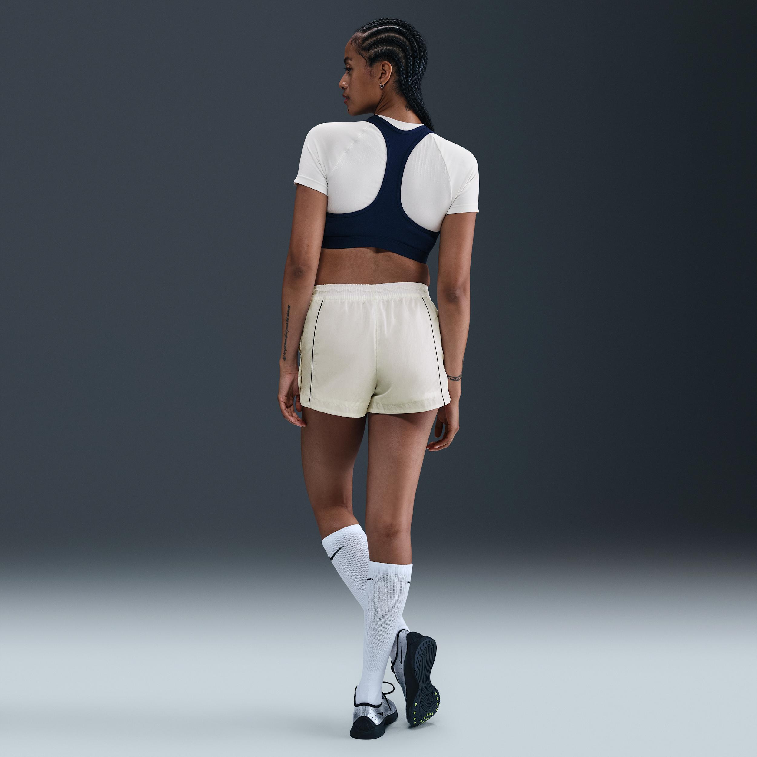 Nike Womens Windrunner Mid-Rise 2 Woven Shorts | FV7500-134 Product Image