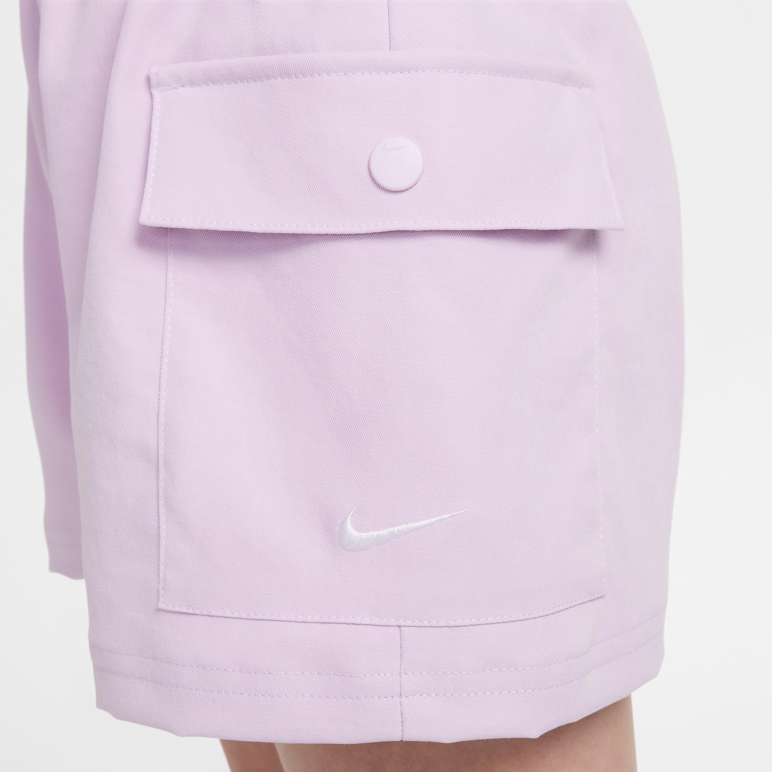 Unisex Nike Sportswear Girls' Woven Cargo Shorts Product Image