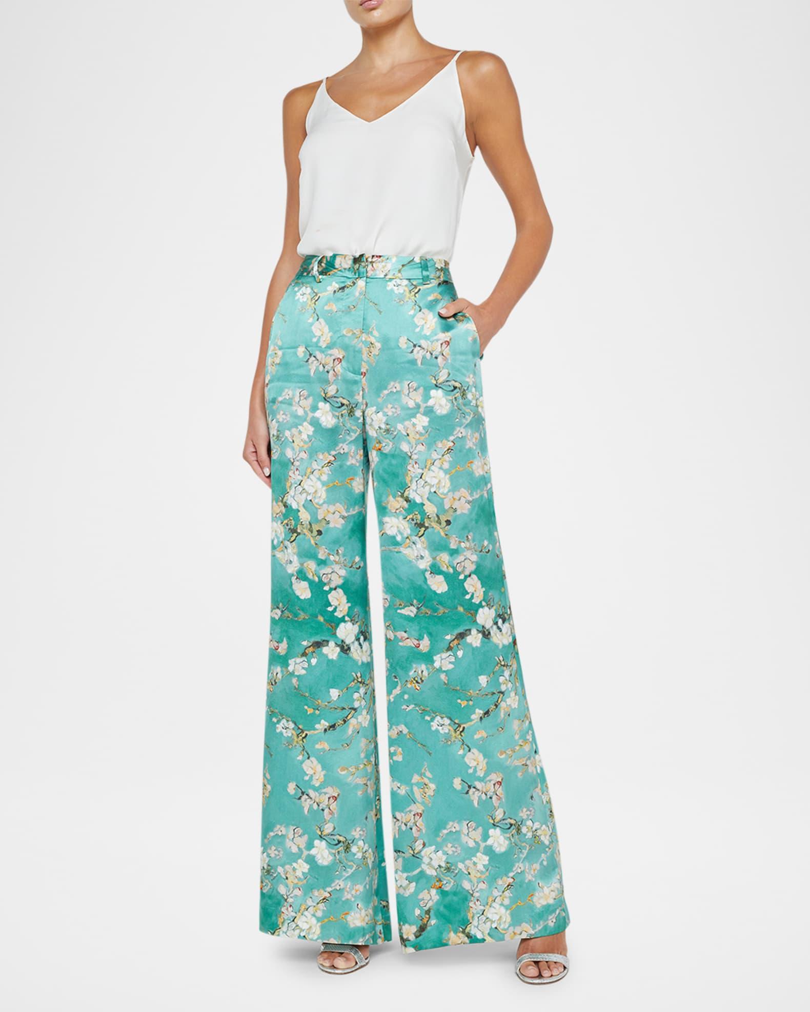 Cherry Blossom Pilar Wide-Leg Pants Product Image