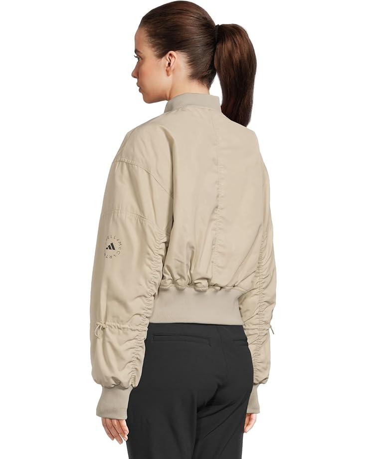 By Stella Mccartney Truenature Woven Bomber Cropped Jacket Product Image