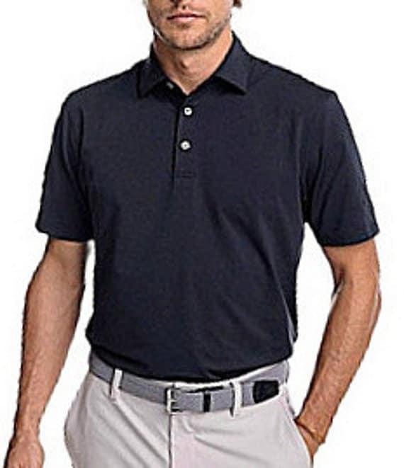 Southern Tide Brrr°®-eeze Heather Performance Stretch Short Sleeve Polo Shirt Product Image