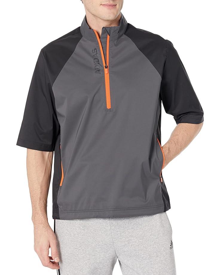 Men's adidas Golf Provisional Short Sleeve Rain Jacket Product Image