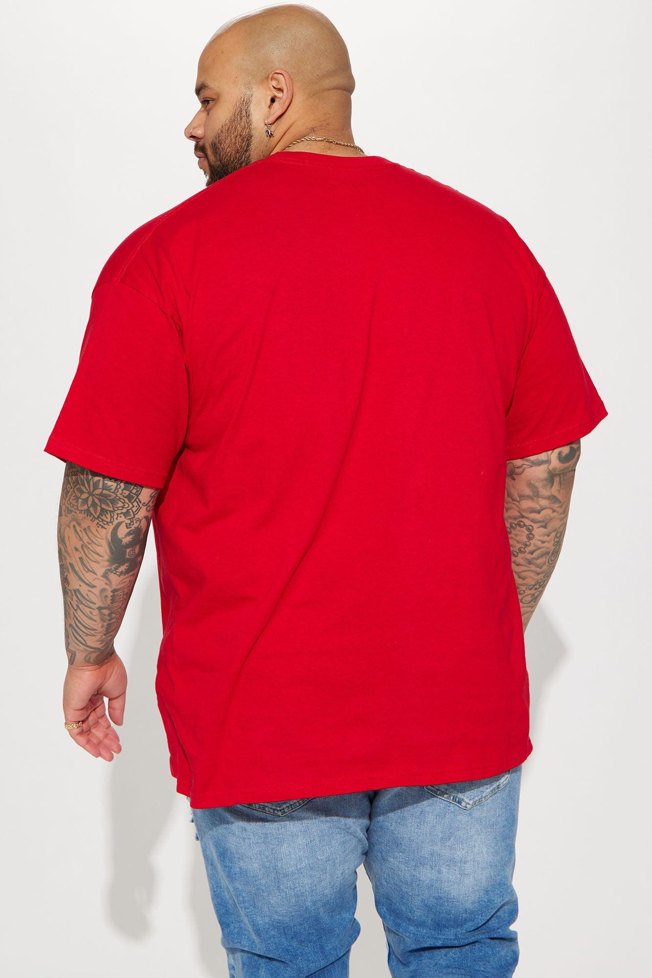 I'm King Short Sleeve Tee - Red Product Image
