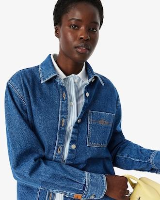 Oversized Denim Overshirt Product Image