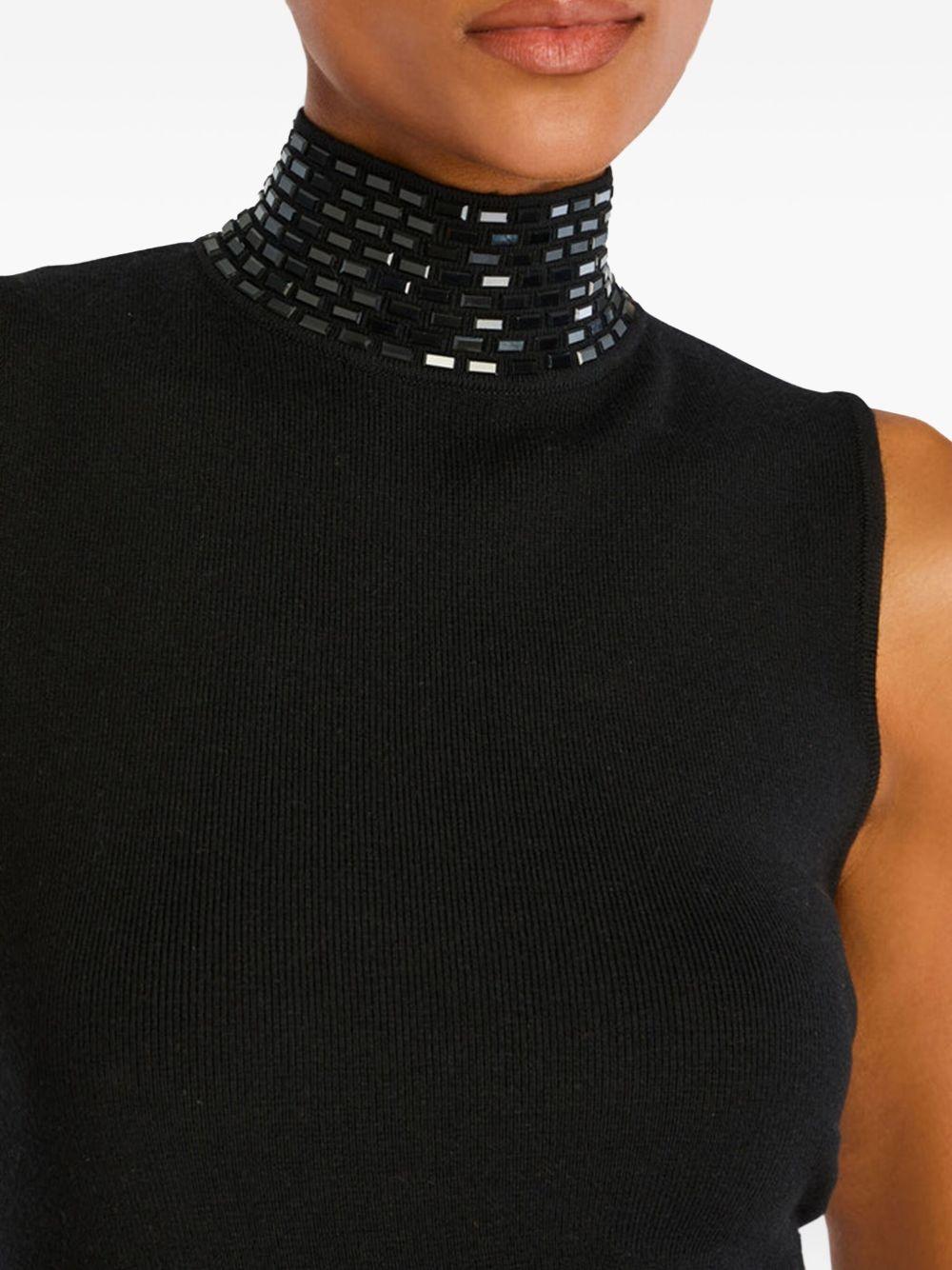 embellished high-neck dress Product Image