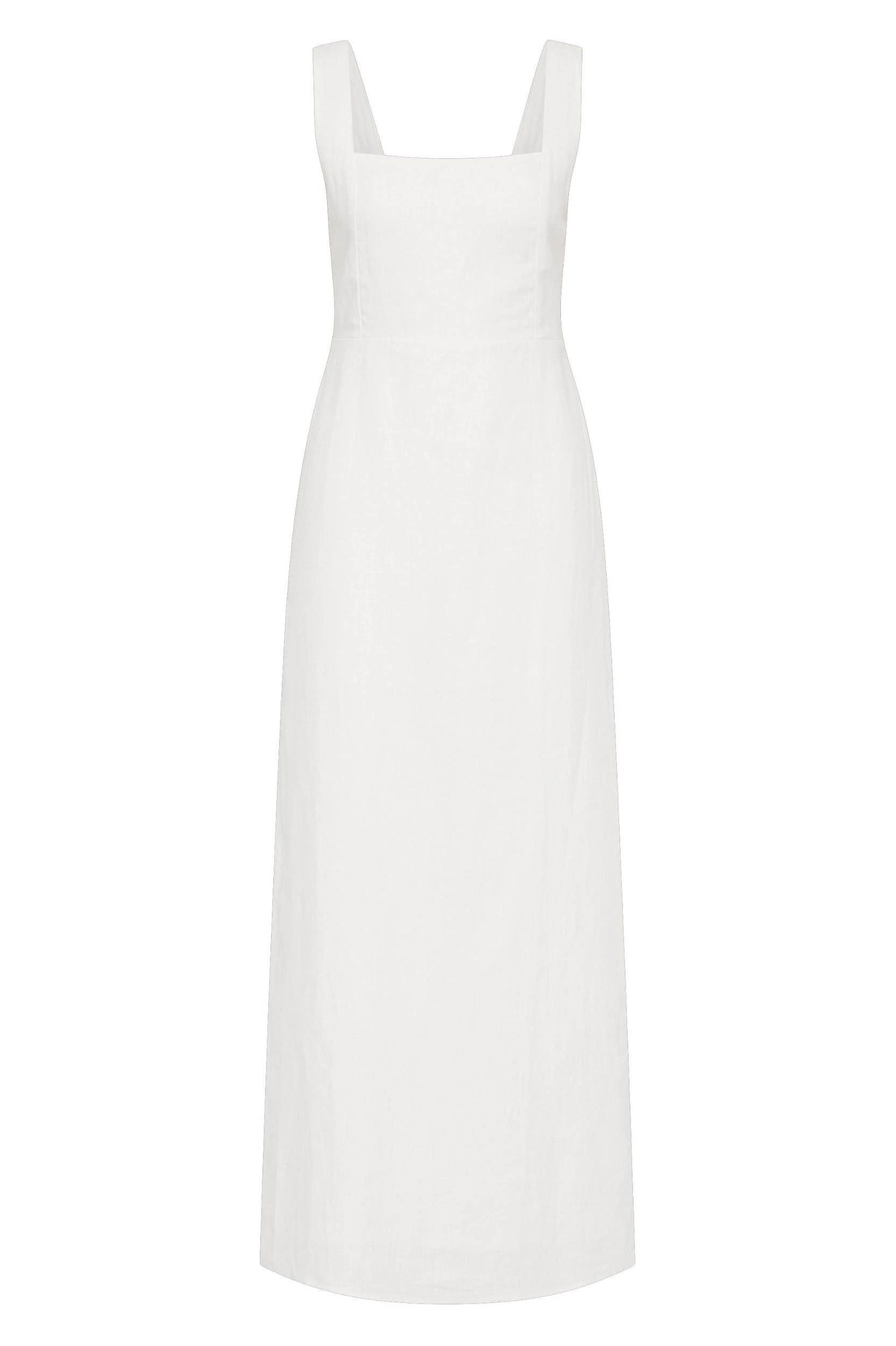 Lais Midi Dress White - Final Sale Product Image