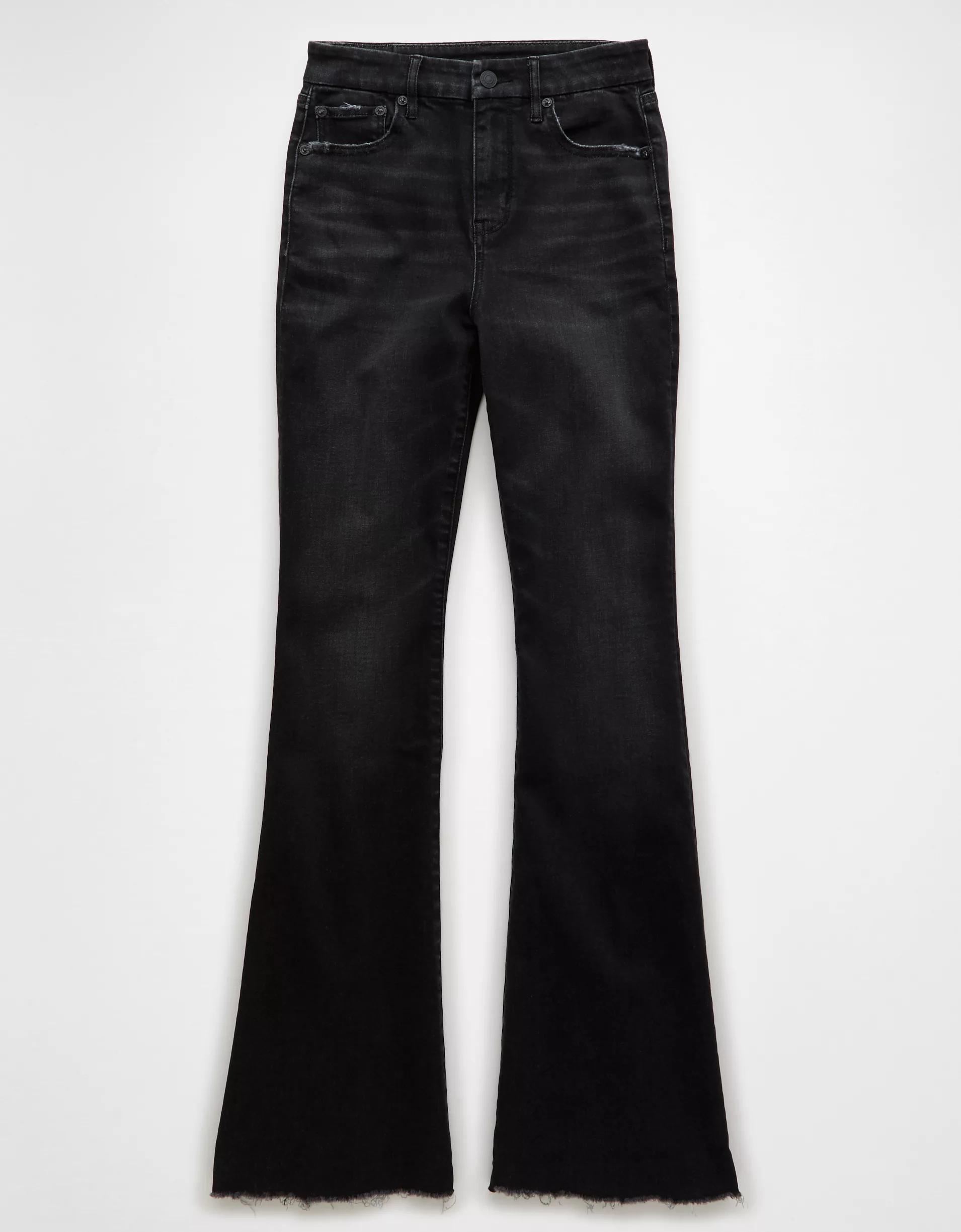 AE Next Level Curvy Super High-Waisted Flare Jean Product Image