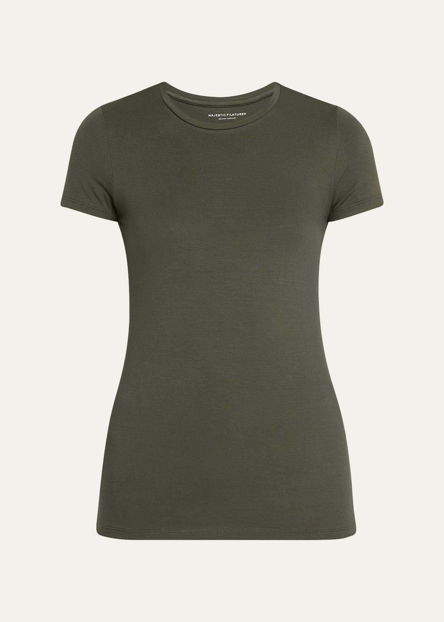 Soft Touch Short-Sleeve Crewneck T-Shirt Product Image