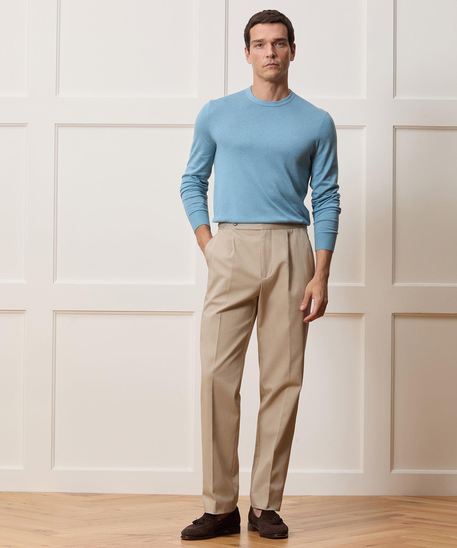 Silk-Cashmere Crewneck Sweater Product Image