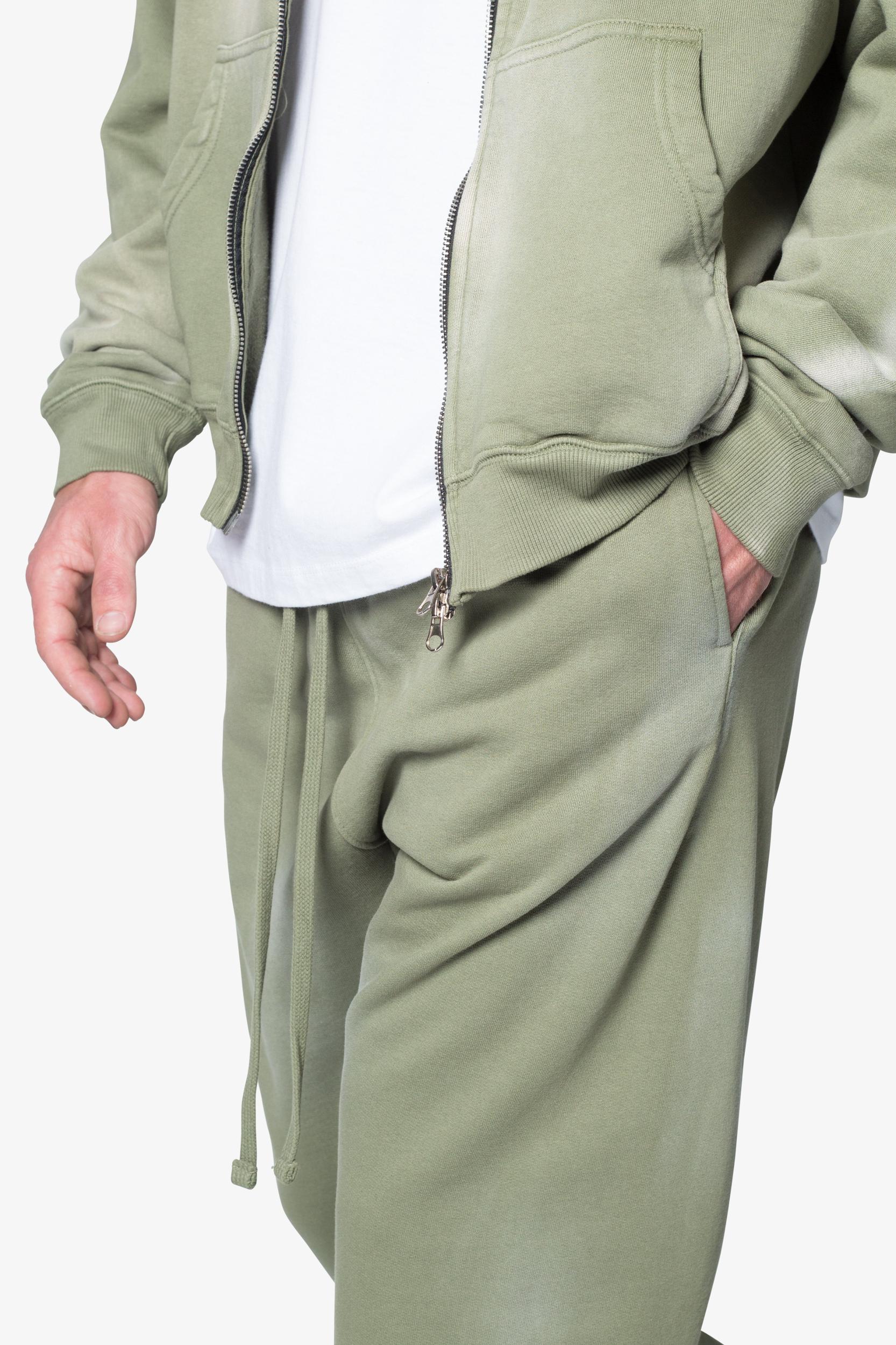 Faded Relaxed Every Day Sweatpants - Washed Olive Product Image