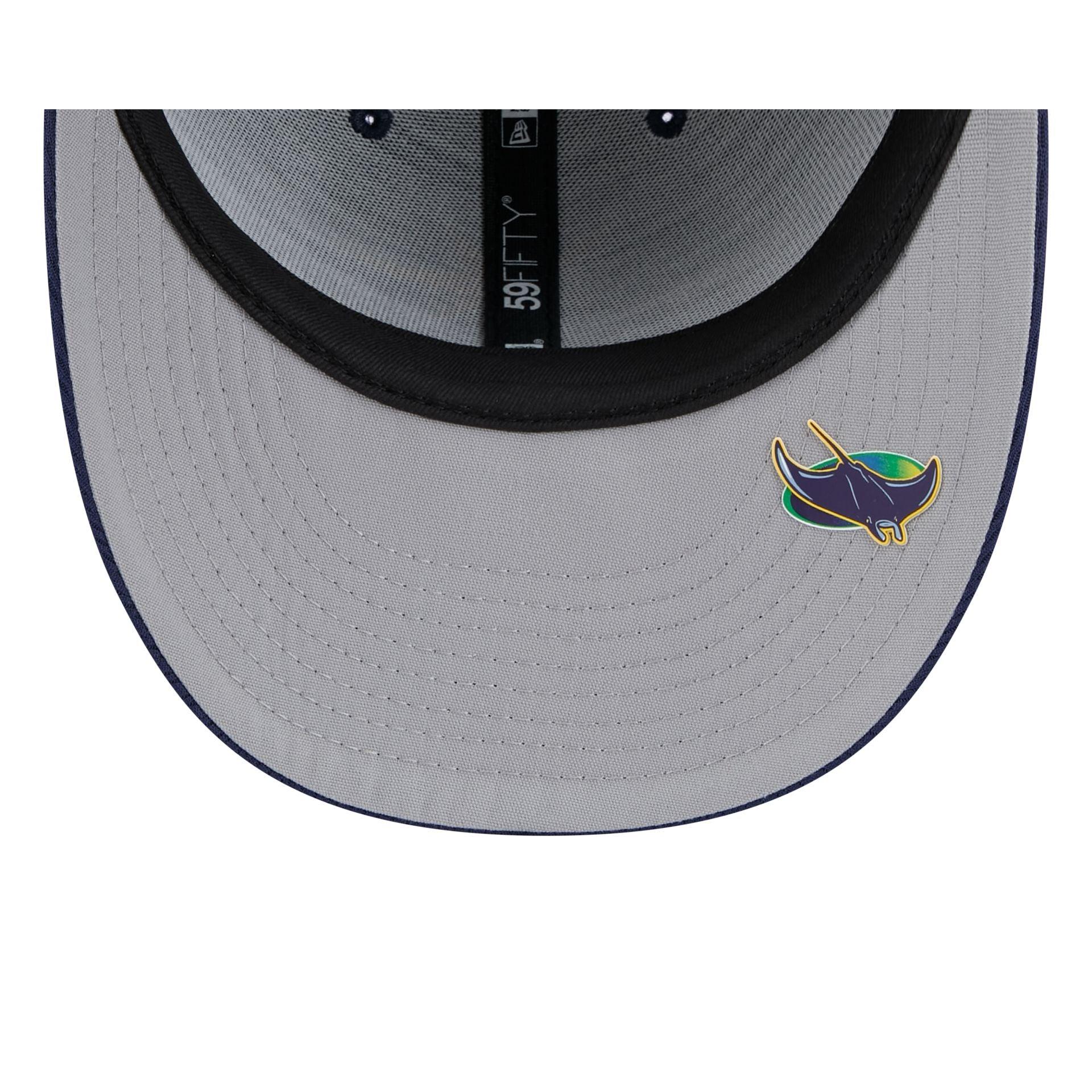 Tampa Bay Rays 2025 Clubhouse Alt Low Profile 59FIFTY Fitted Hat Male Product Image
