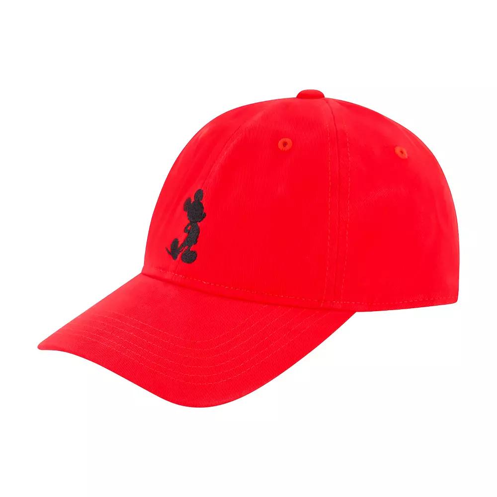 Disney's Mickey Mouse Adult Dad Cap, Red Product Image