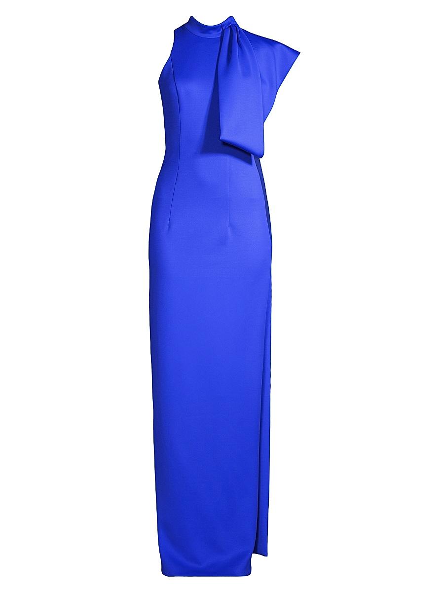 Womens Eve Amira Draped Bow Gown Size 0 Product Image