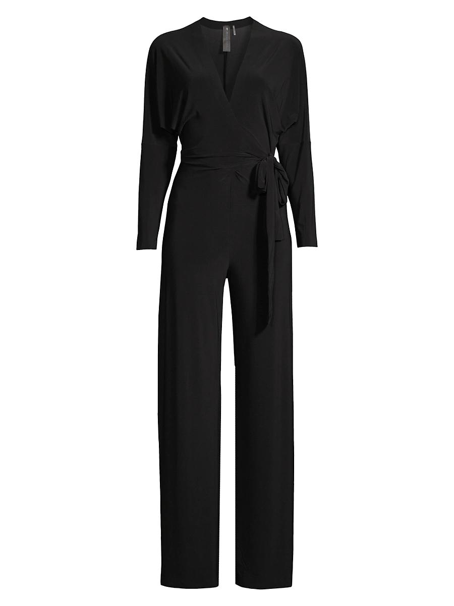 Womens Dolman Wrap Jumpsuit Product Image