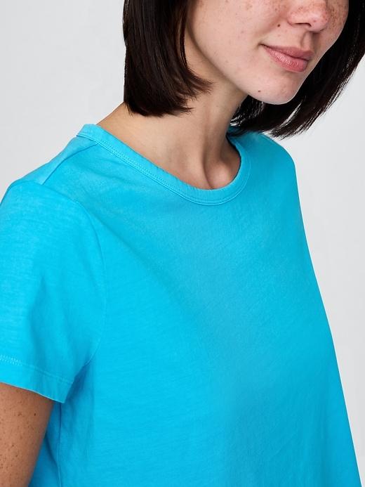 Organic Cotton VintageSoft Crop T-Shirt Product Image