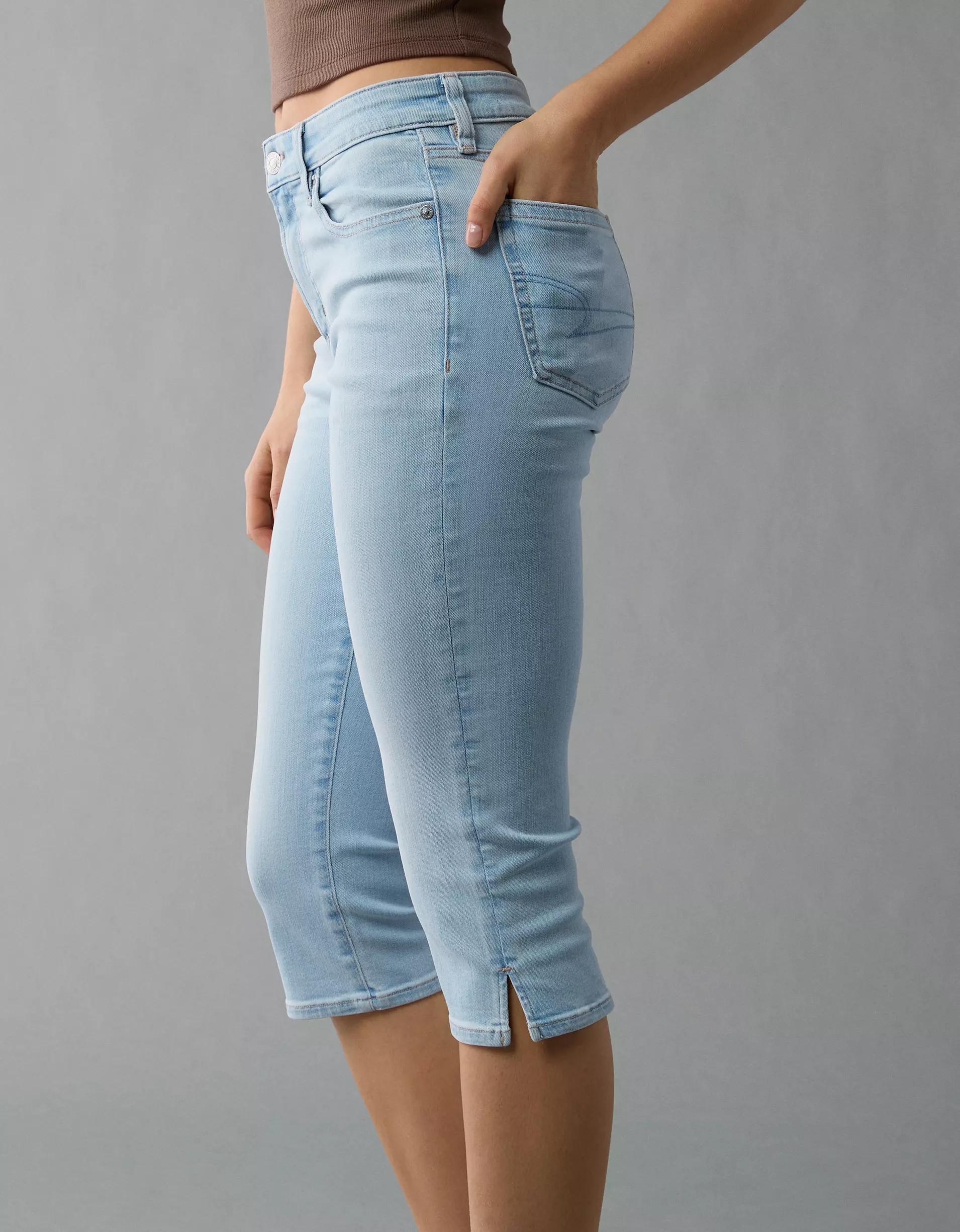 AE Next Level High-Waisted Capri Jean Product Image