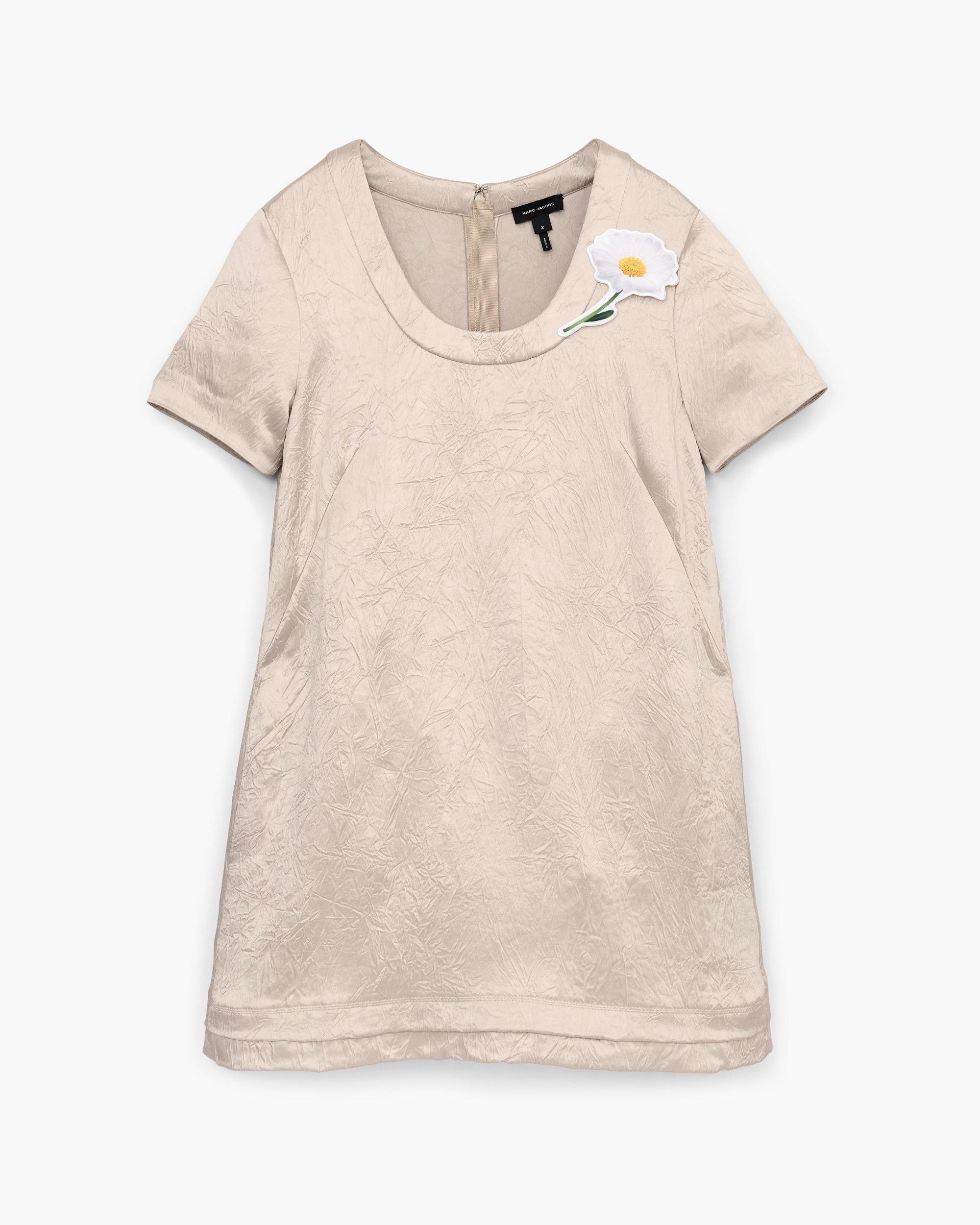 Crushed Satin Dress Product Image