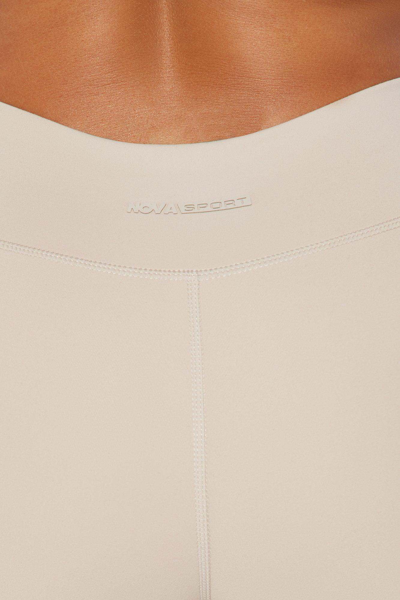 Lean Into It Super Soft Active Legging - Light Taupe Product Image