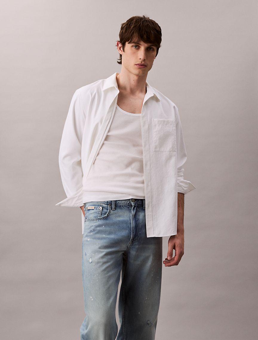 90s Straight Fit Cooling Jeans Product Image