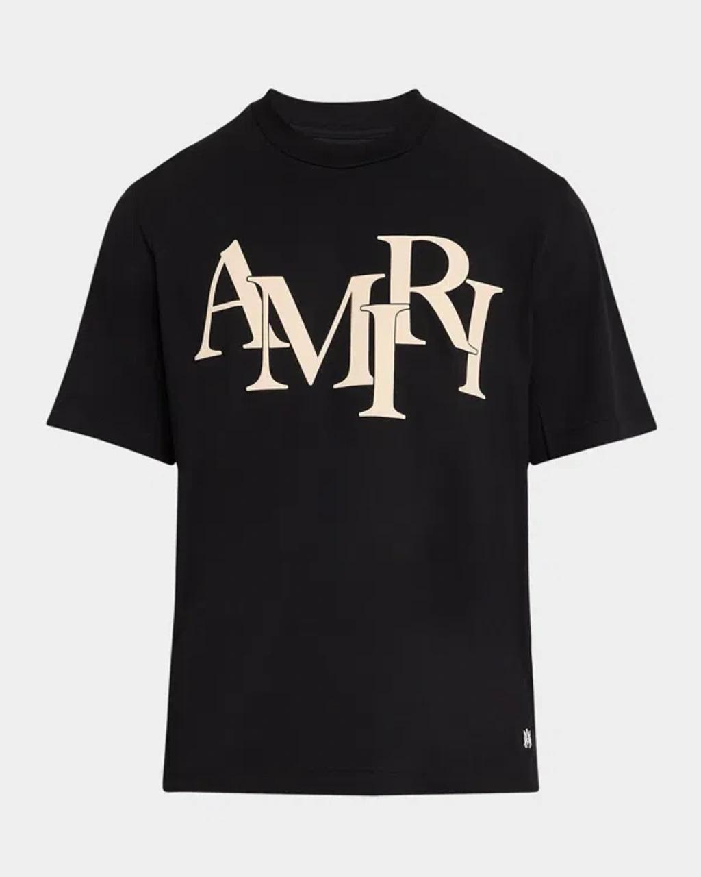 staggered-logo T-shirt Product Image