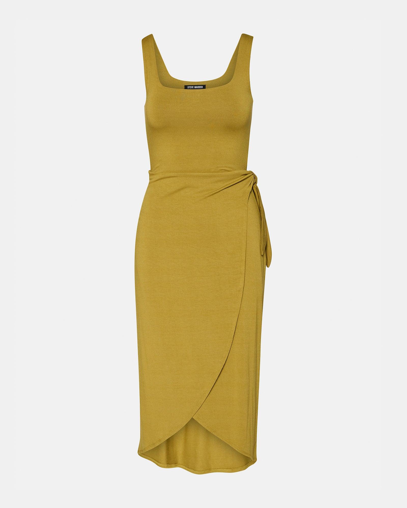 RHEA DRESS OLIVE - SM REBOOTED Female Product Image