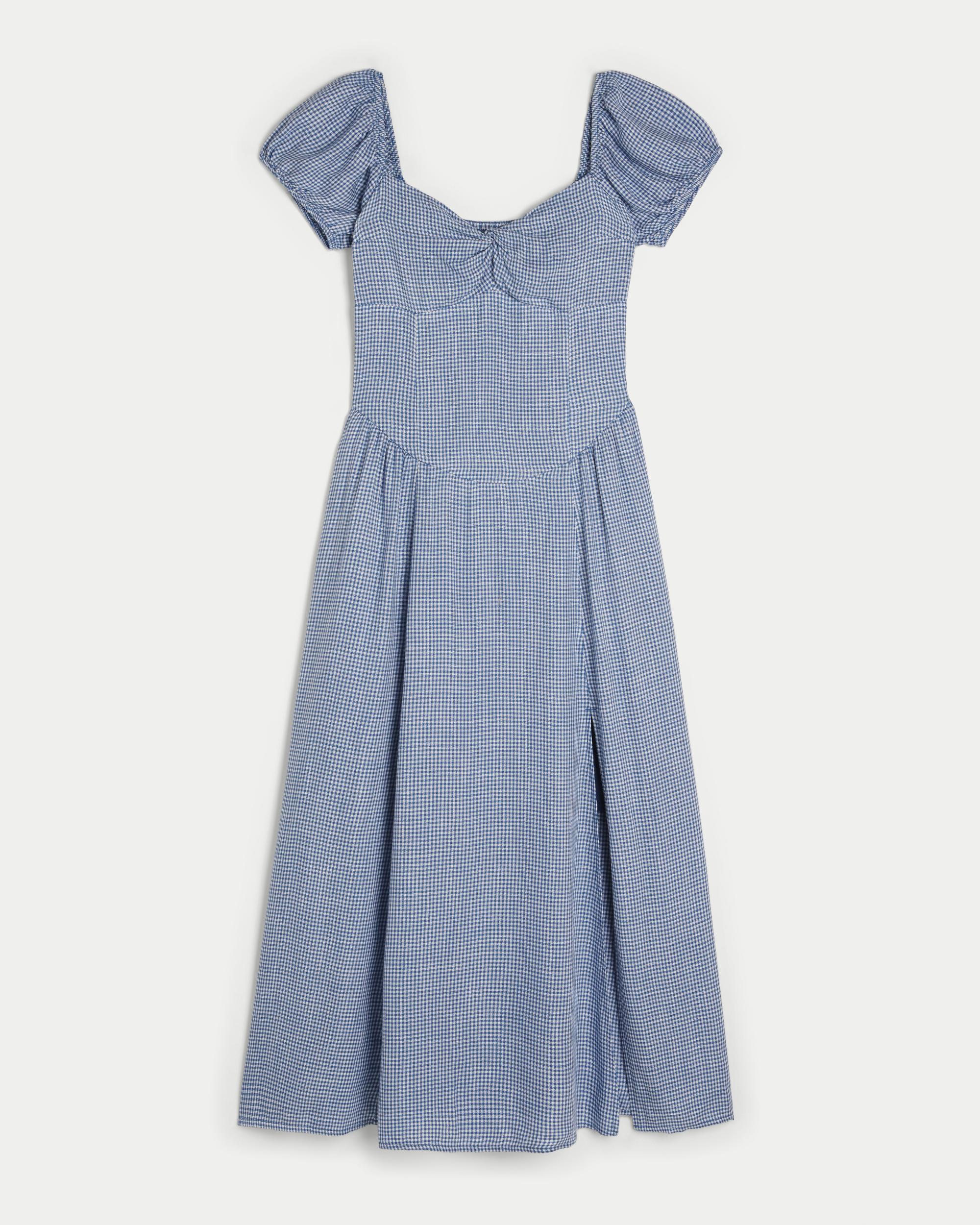 On/Off-the-Shoulder Midi Dress Product Image