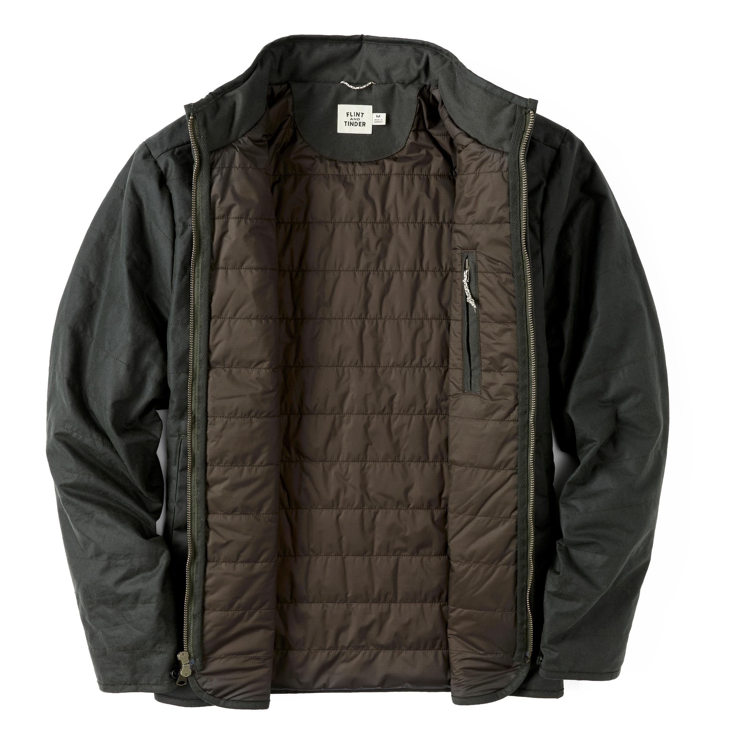 York Quilted Waxed Jacket Product Image