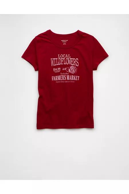 AE Food Graphic Hey Baby Tee Women's Product Image