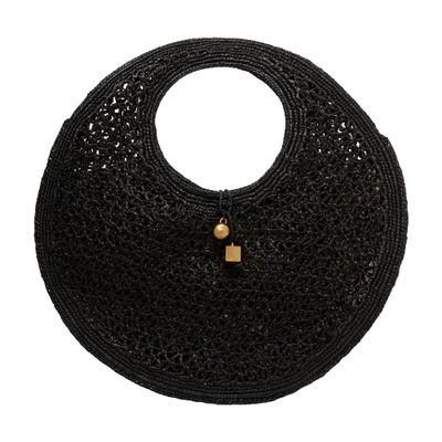 Le Rond Spiaggia raffia shoulder bag Product Image